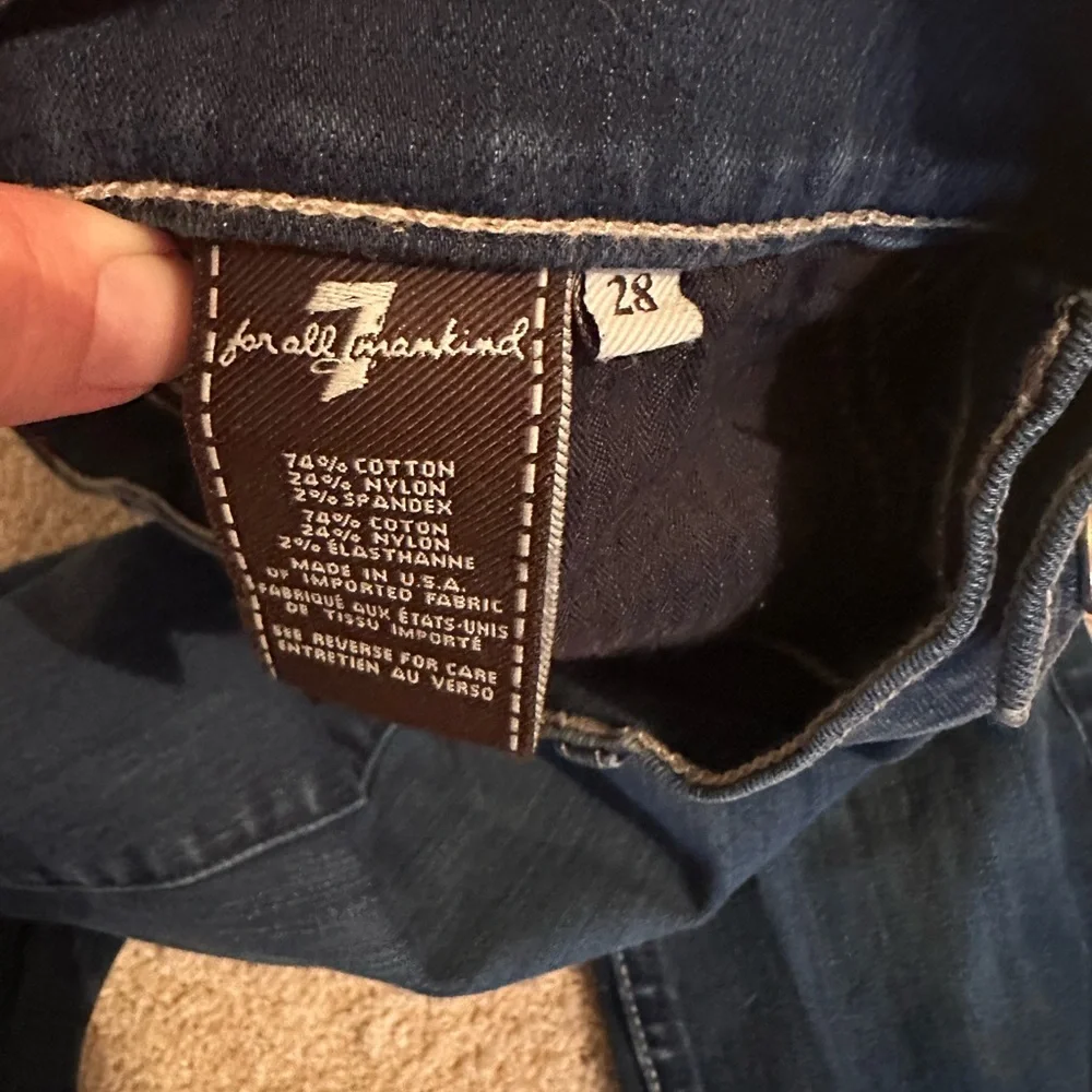7 for All Mankind The Skinny size 28 - Picture 4 of 7
